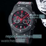 Copy Hublot Classic Fusion 521 Watches Carbotech Case Red Stick